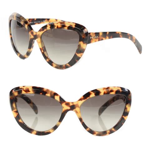 prada faux tortoiseshell 57mm cat eye sunglasses|prada symbole sunglasses tortoise.